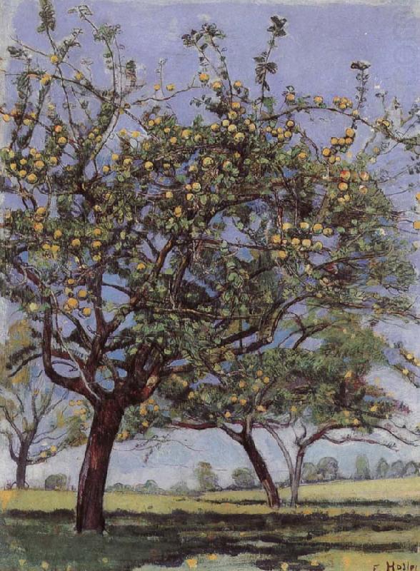 Apple trees, Ferdinand Hodler